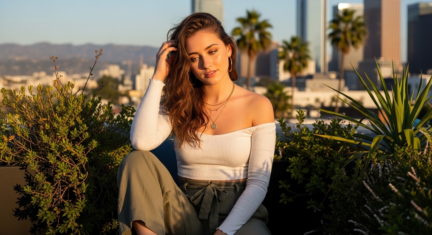 LA skyline